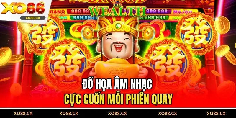 Đồ họa âm nhạc cực cuốn mỗi phiên quay