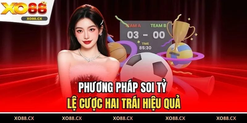 Phương pháp soi tỷ lệ cược hai trái hiệu quả